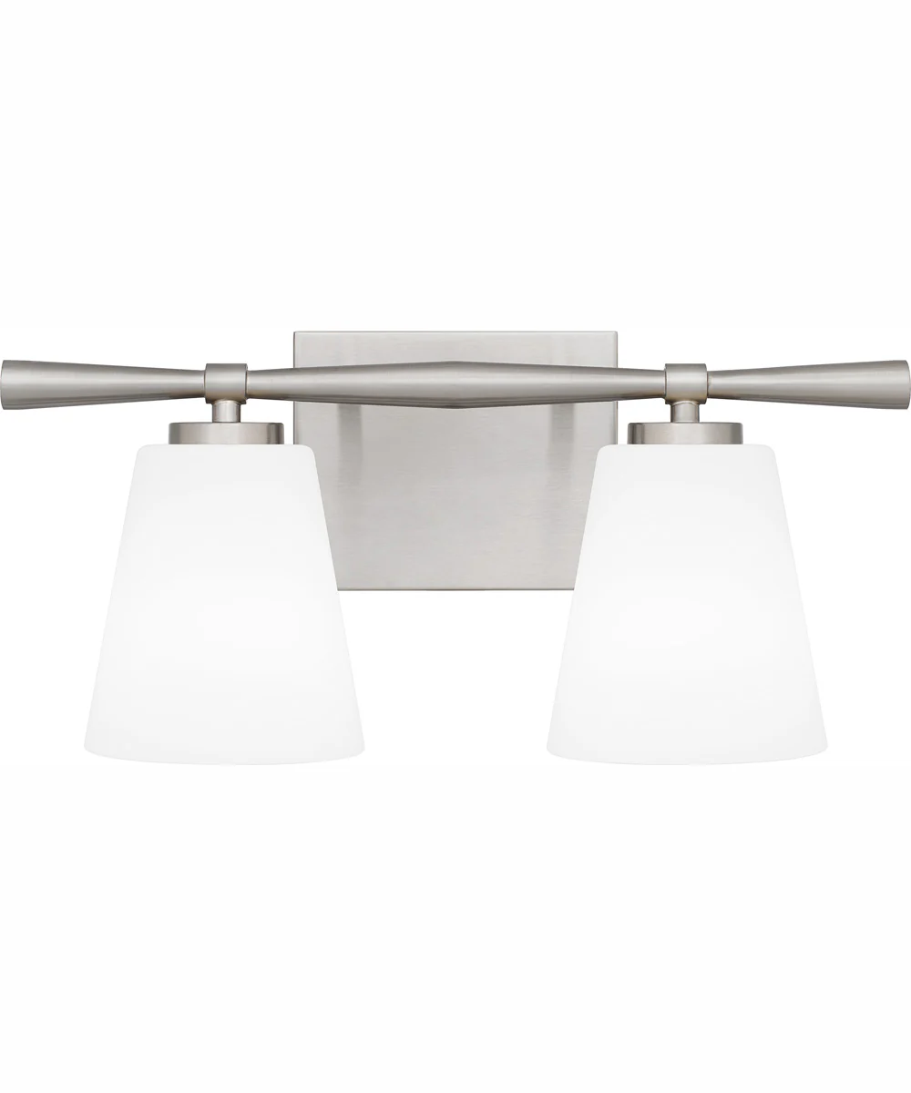 Brindley Medium 2-light Bath Light Brushed Nickel - Image 2