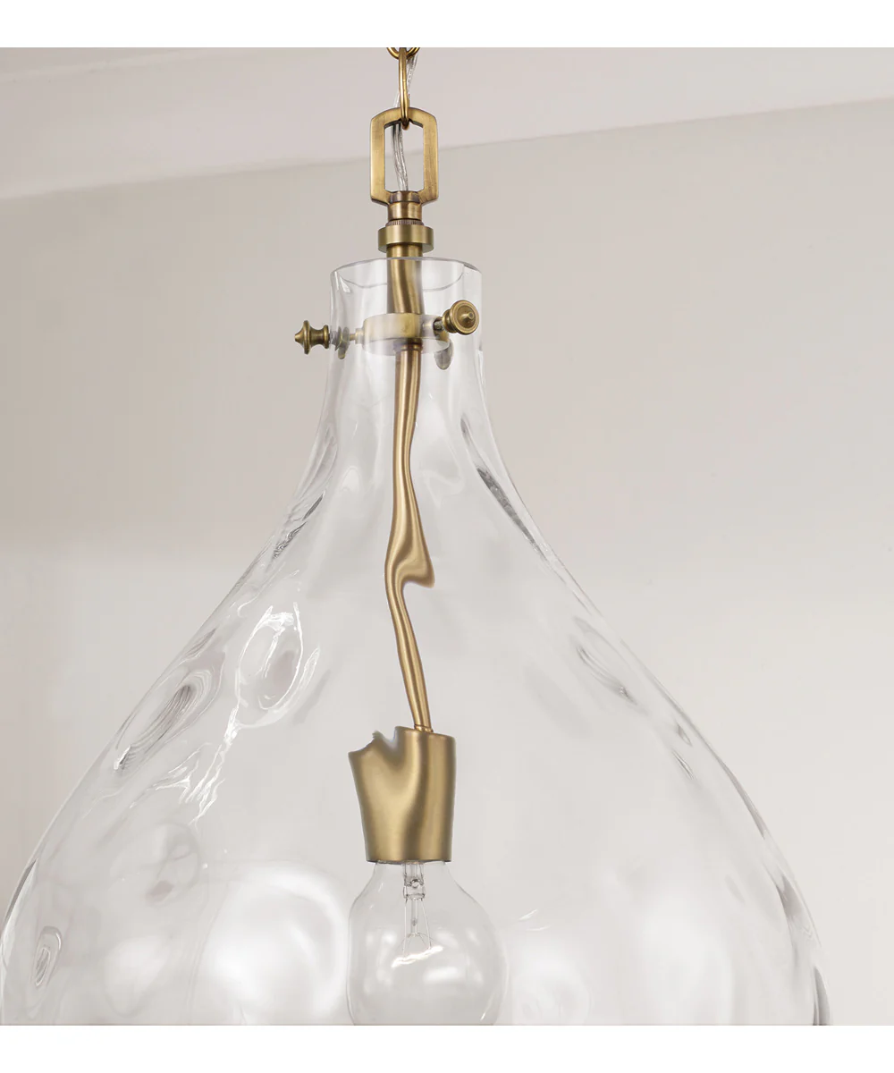 Bristol 1-Light Pendant Aged Brass - Image 3