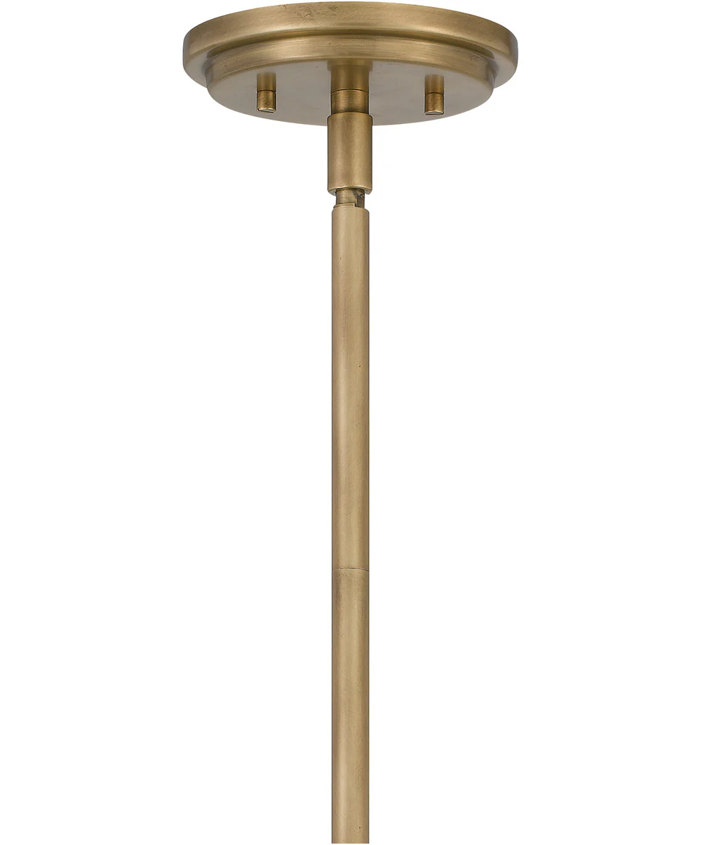 Bristol Small 1-light Mini Pendant Weathered Brass - Image 6