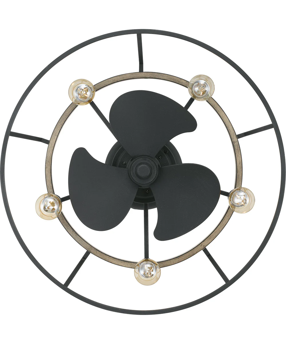 Brockton 5-light Fandolier Ceiling Fan Grey Ash - Image 6