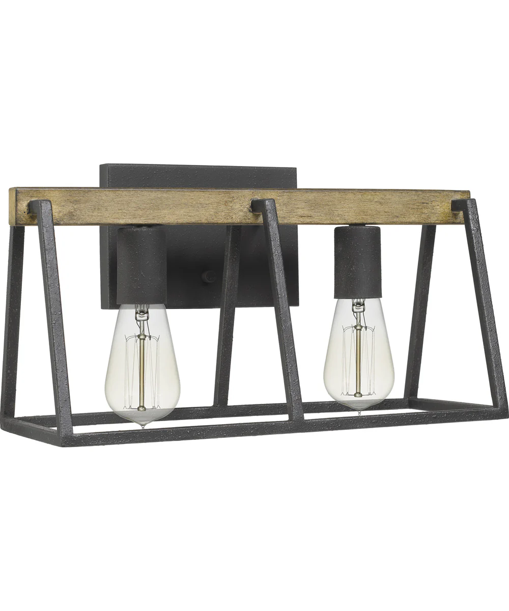 Brockton Medium 2-light Bath Light Grey Ash - Image 3