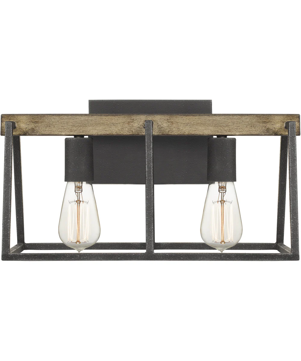 Brockton Medium 2-light Bath Light Grey Ash - Image 4