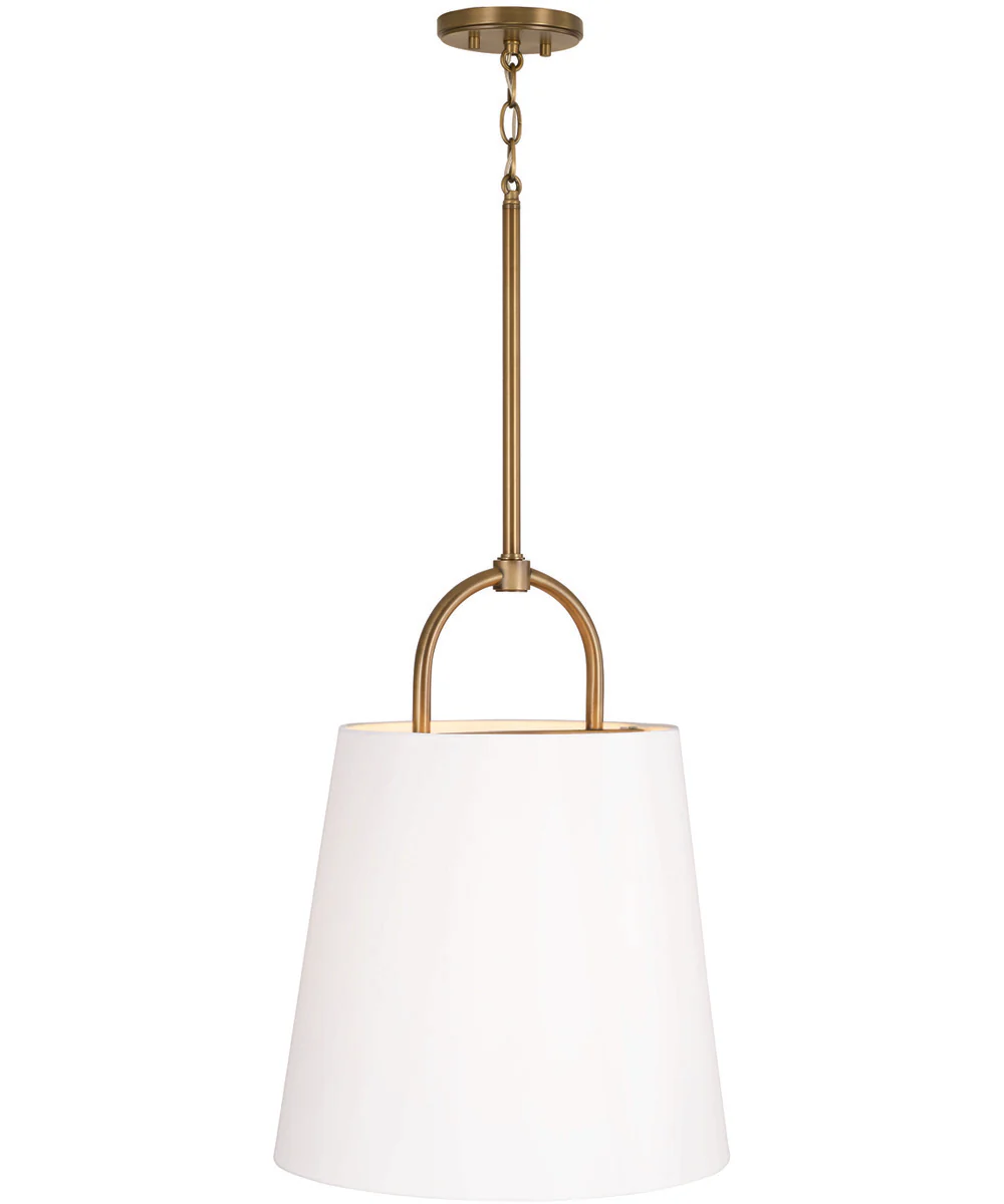 Brody 1-Light Pendant Aged Brass - Image 4