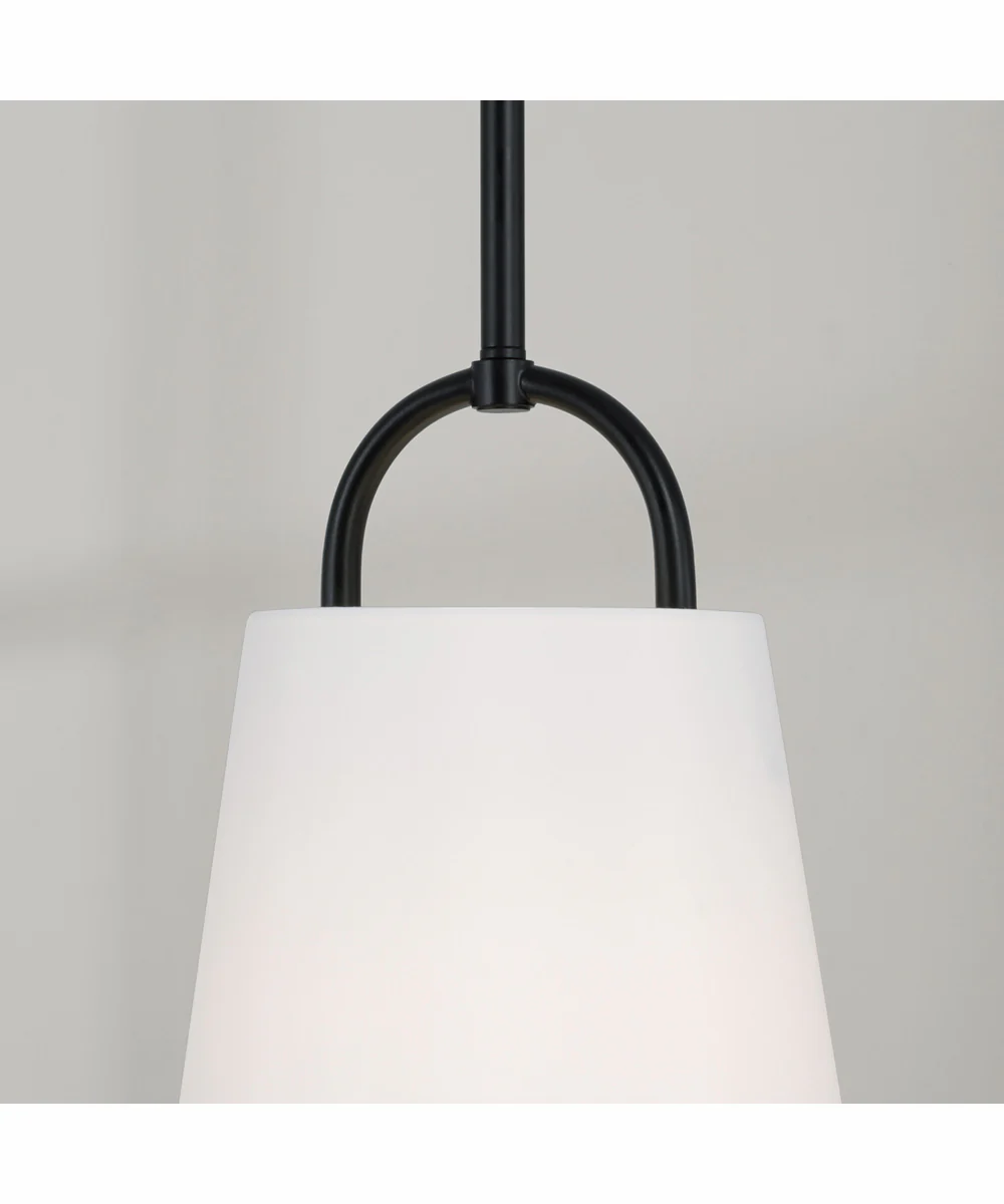 Brody 1-Light Pendant Matte Black - Image 3