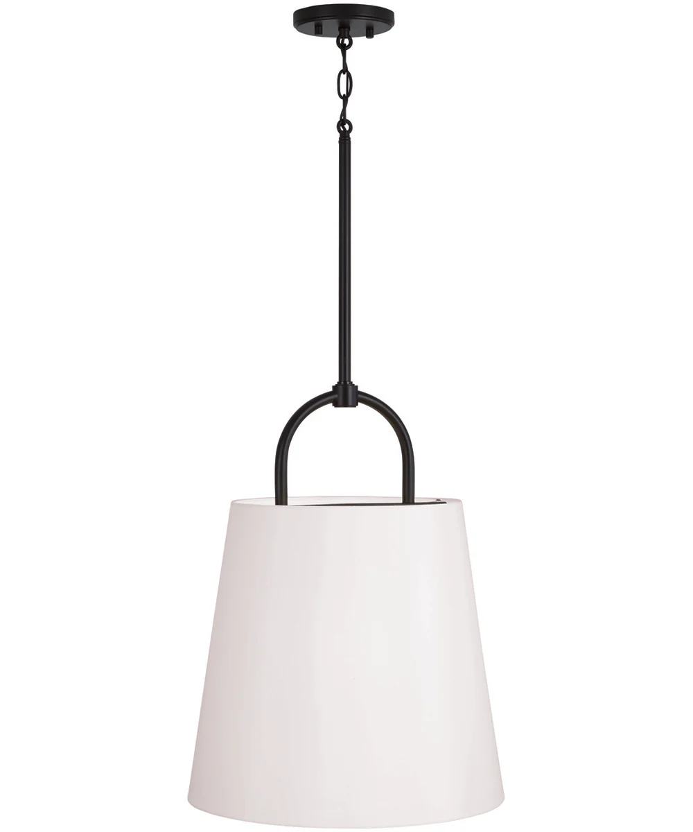 Brody 1-Light Pendant Matte Black - Image 5