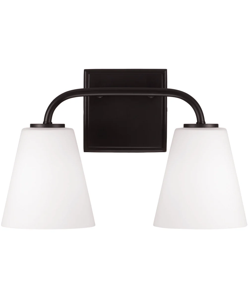 Brody 2-Light Vanity Matte Black - Image 4