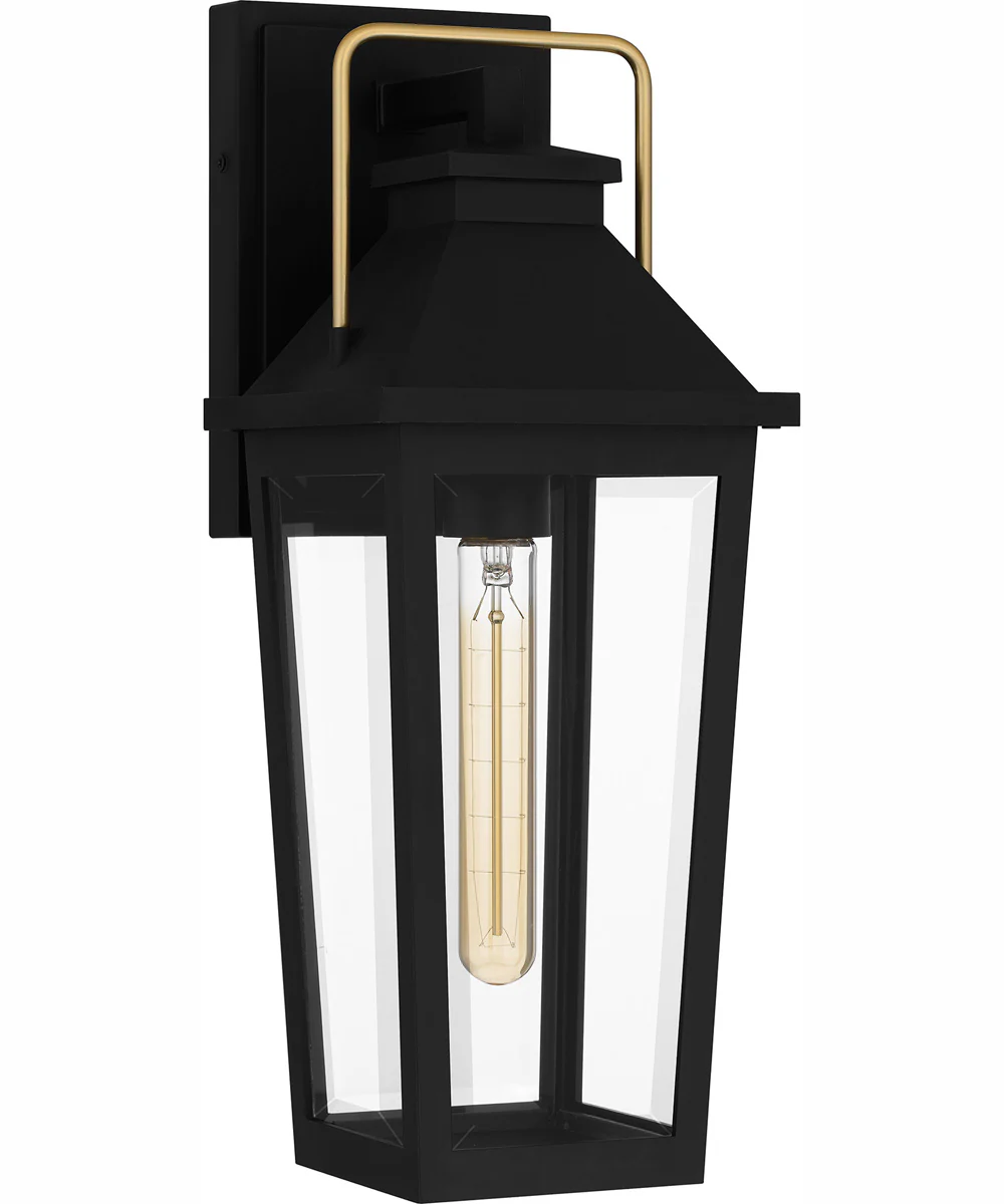 Buckley Medium 1-light Outdoor Wall Light Coastal Armour Aluminum Matte Black - Image 3