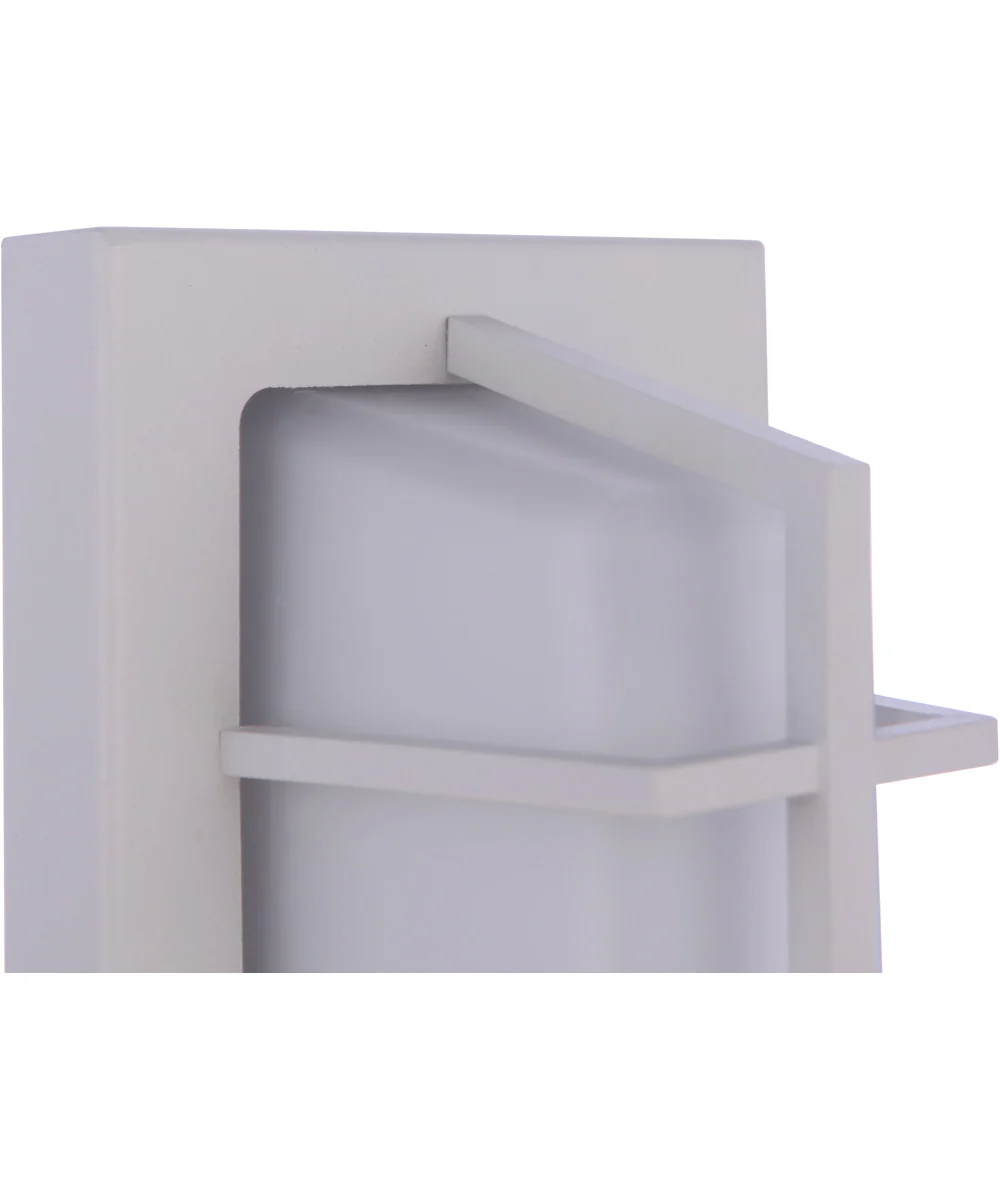 Bulkhead Rectangular 1-Light Outdoor Lighting Textured White - Image 8