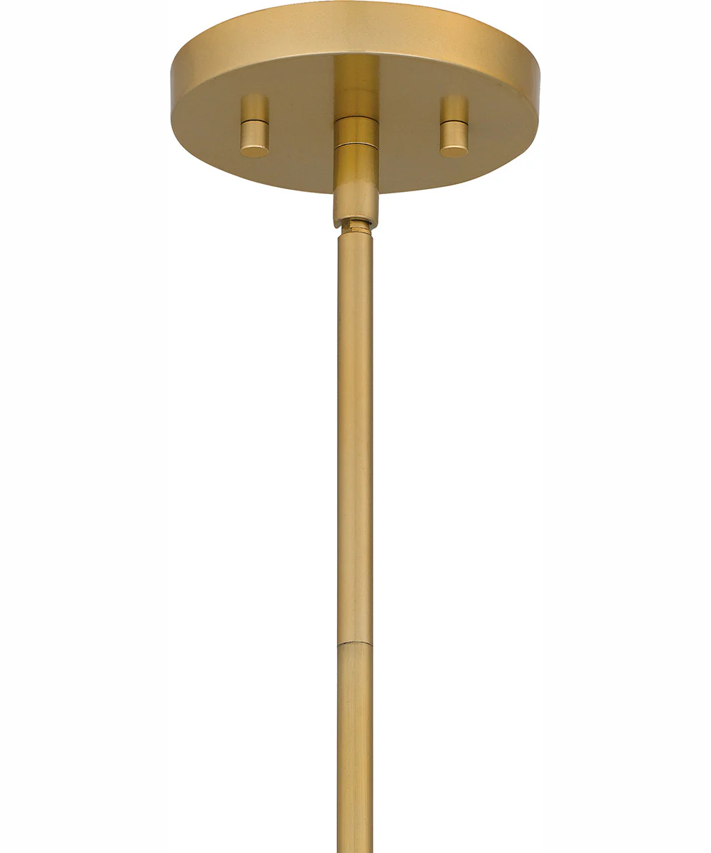 Burkett Small 1-light Mini Pendant Light Gold - Image 7