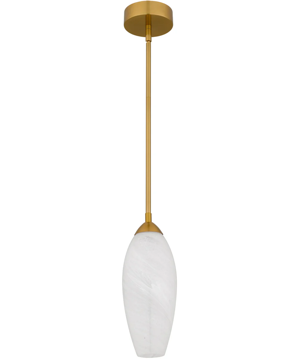 Burnett Mini Pendant Brushed Gold - Image 5