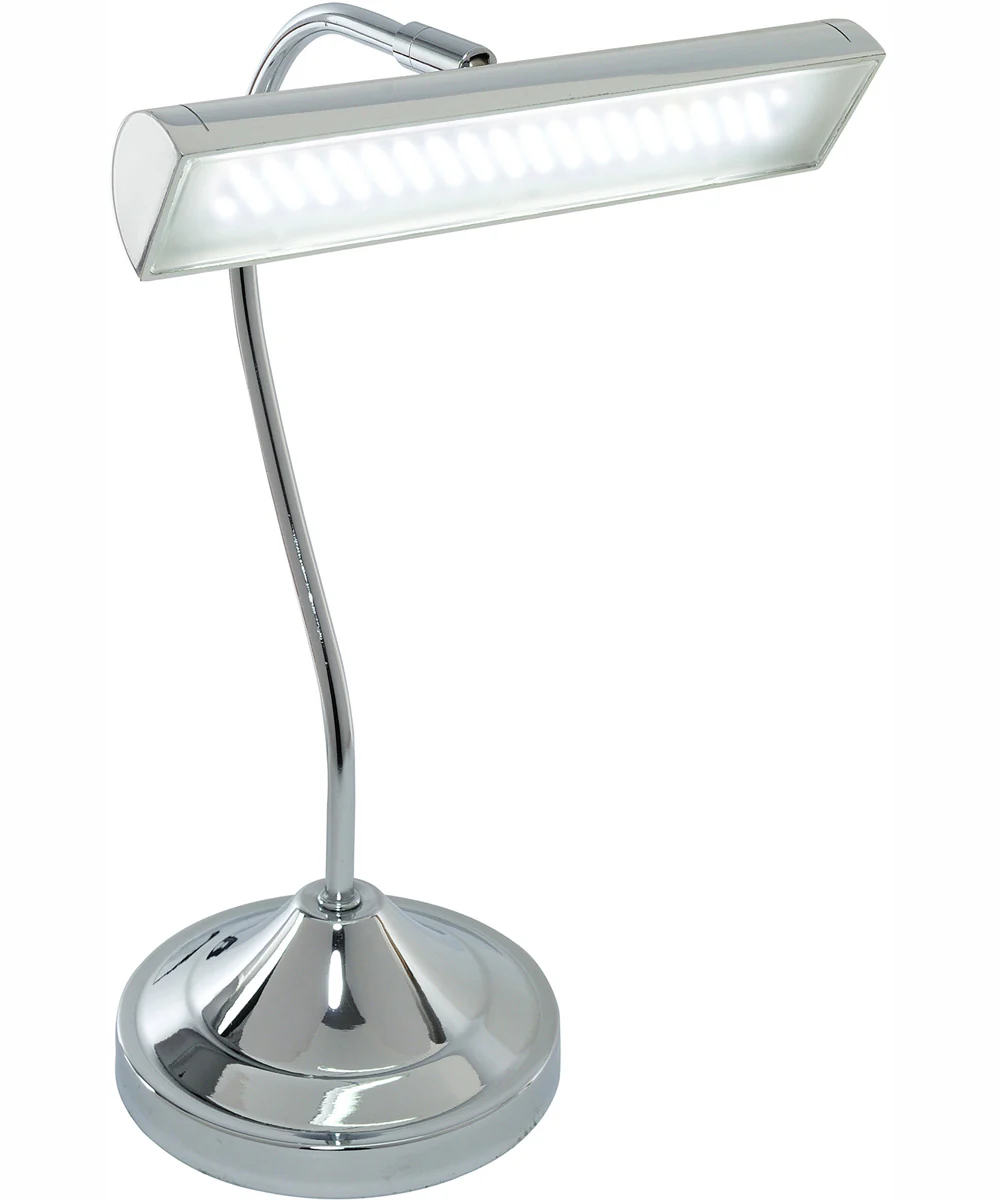 Cady 1-Light Led Desk Lamp Chrome - Image 2