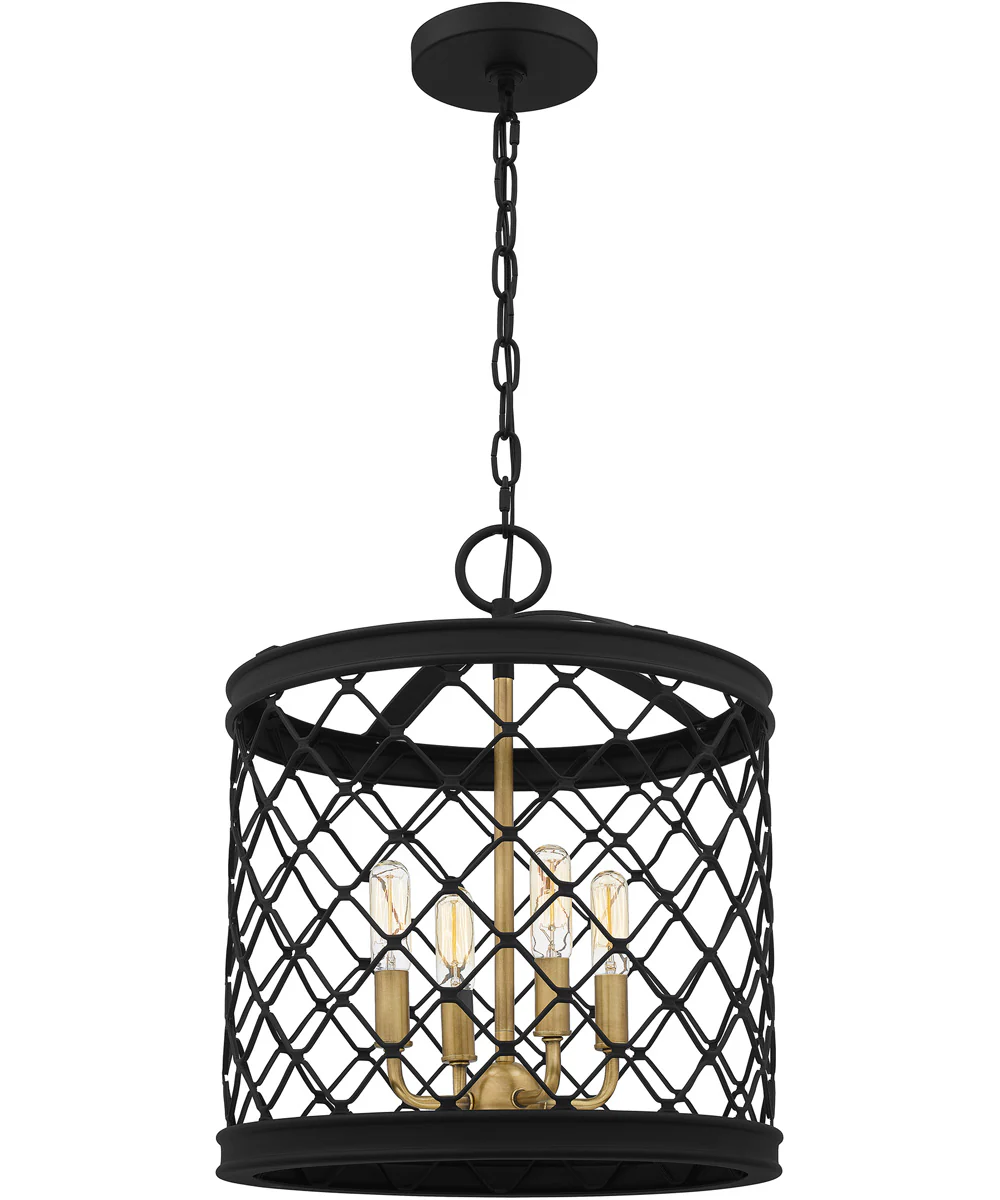 Calais 4-light Pendant Earth Black - Image 2