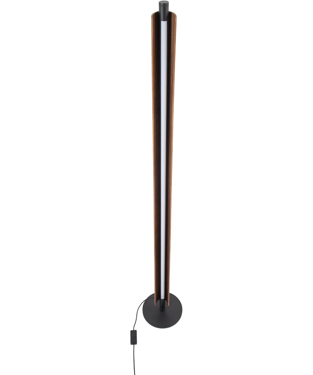 Cameron 1-Light Lighting Flat Black/Walnut - Image 7