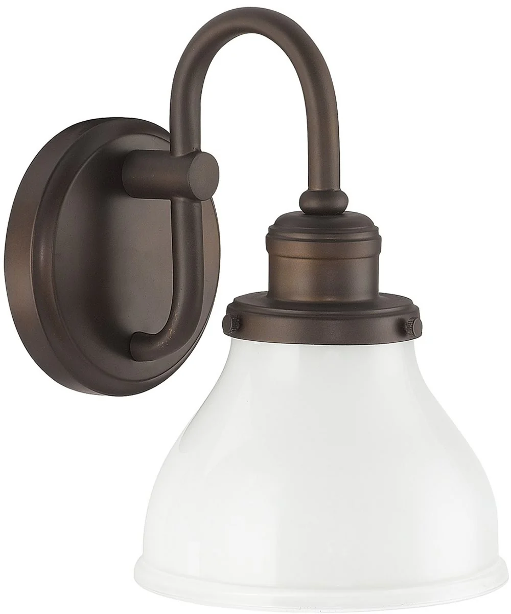 7"W Baxter 1-Light Sconce Burnished Bronze