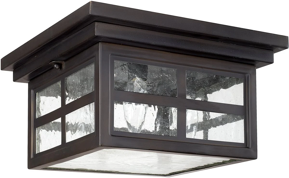 11"W Preston 3-Light Ceiling Old Bronze