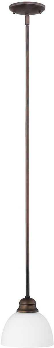 7"W Stanton 1-Light Mini Pendant Burnished Bronze