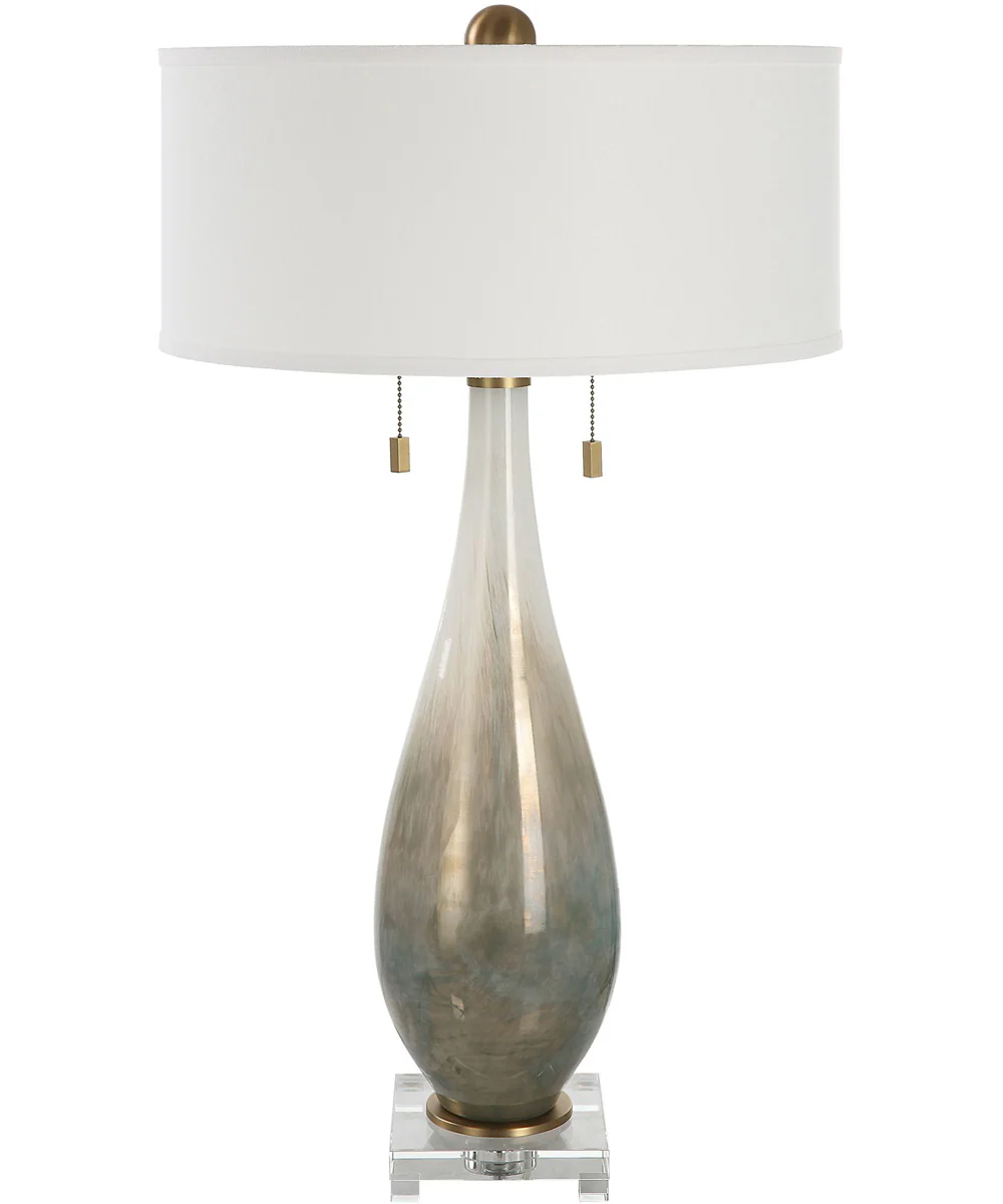 Cardoni Bronze Glass Table Lamp - Image 4