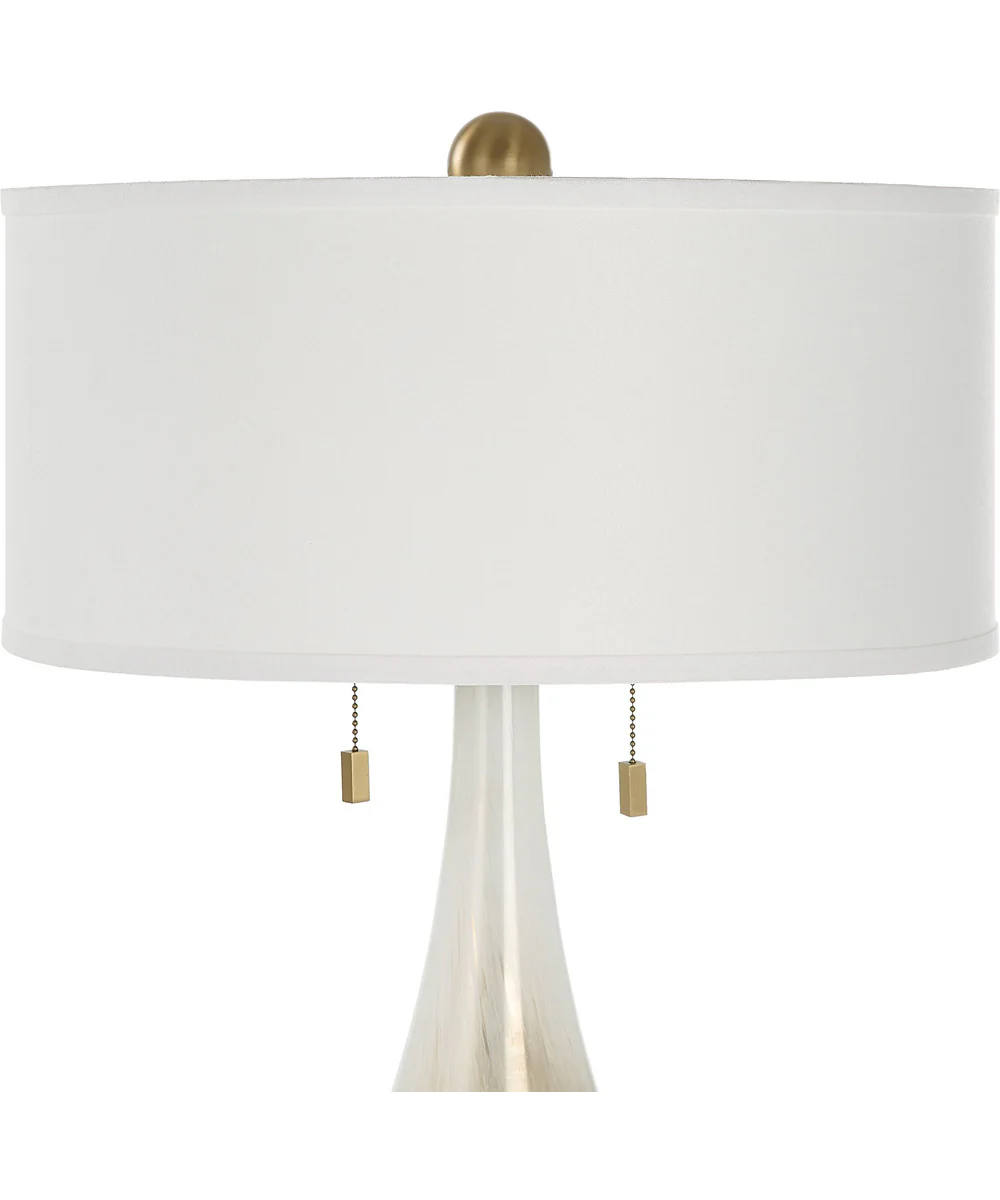 Cardoni Bronze Glass Table Lamp - Image 6
