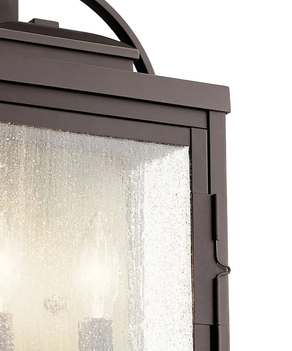 Carlson 15"H  2-Light Bronze Finish Outdoor Wall Lantern by Kichler - Image 6