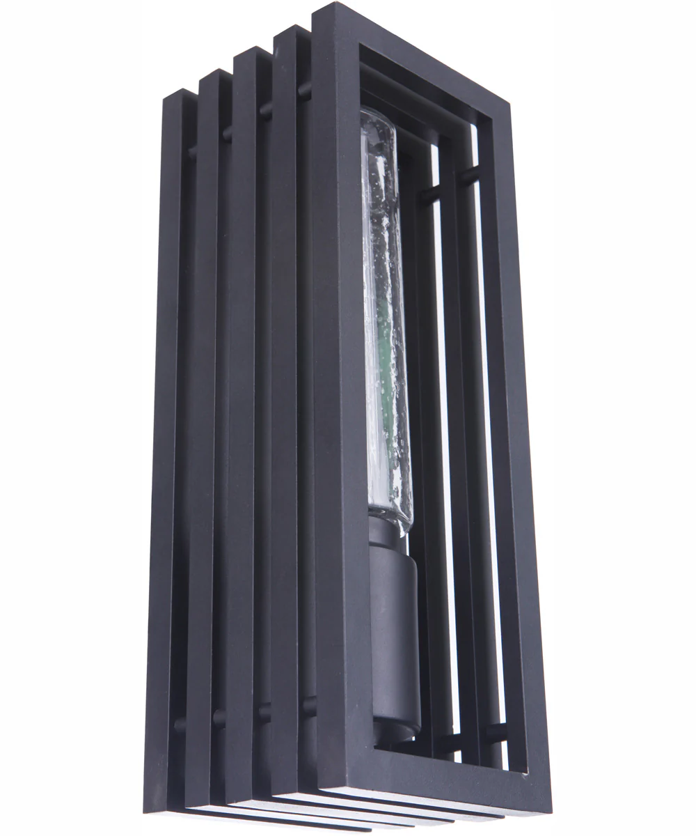 Carmel 1-Light Outdoor Wall Lantern Matte Black - Image 5