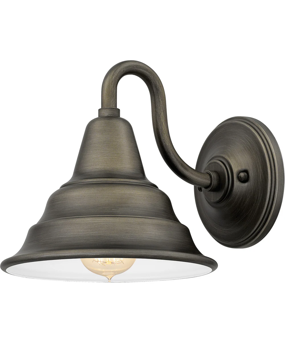 Carmel Medium 1-light Outdoor Wall Light Coastal Armour Aluminum Burnished Bronze - Image 2
