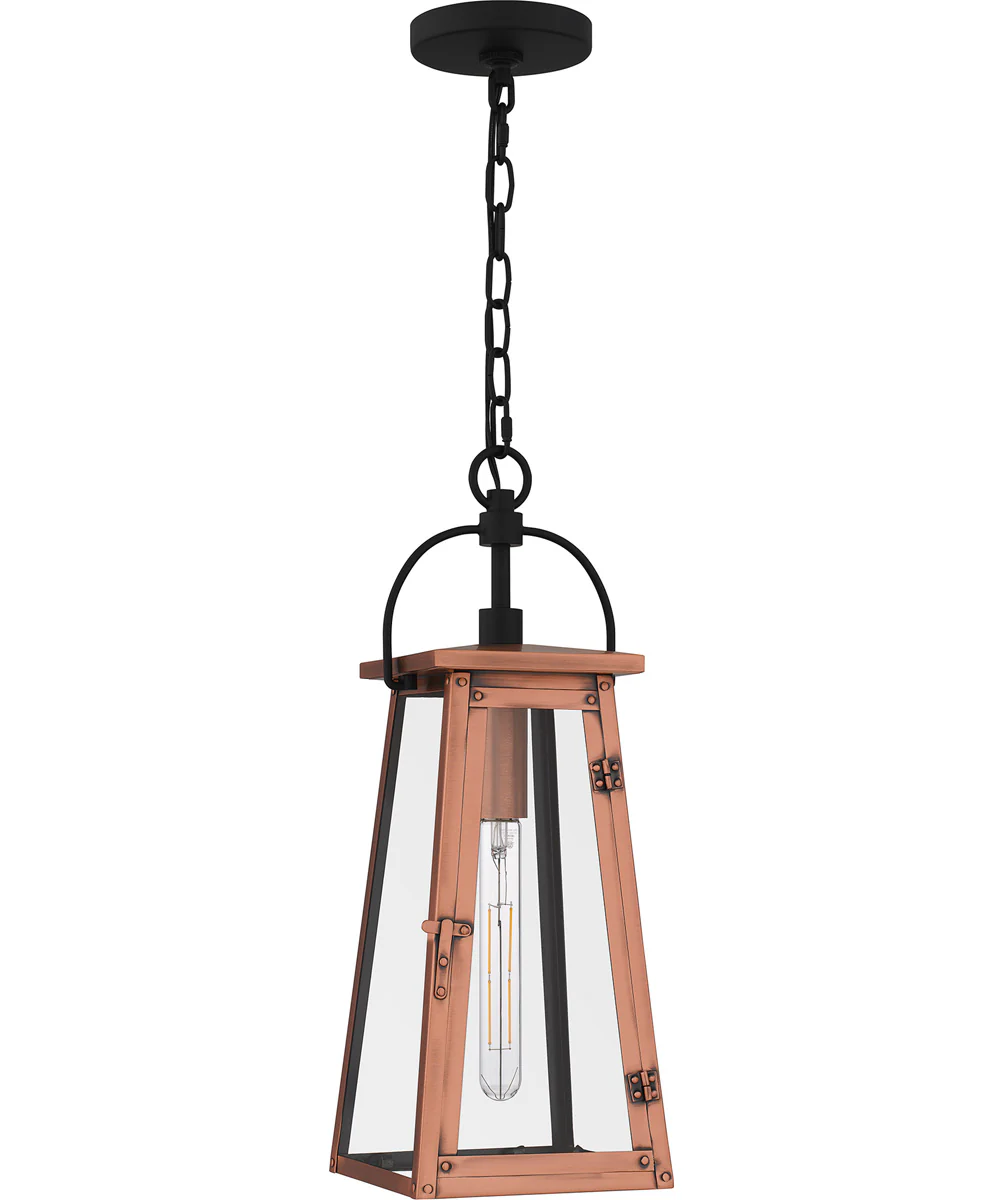Carolina Large 1-light Outdoor Pendant Light Aged Copper - Image 2