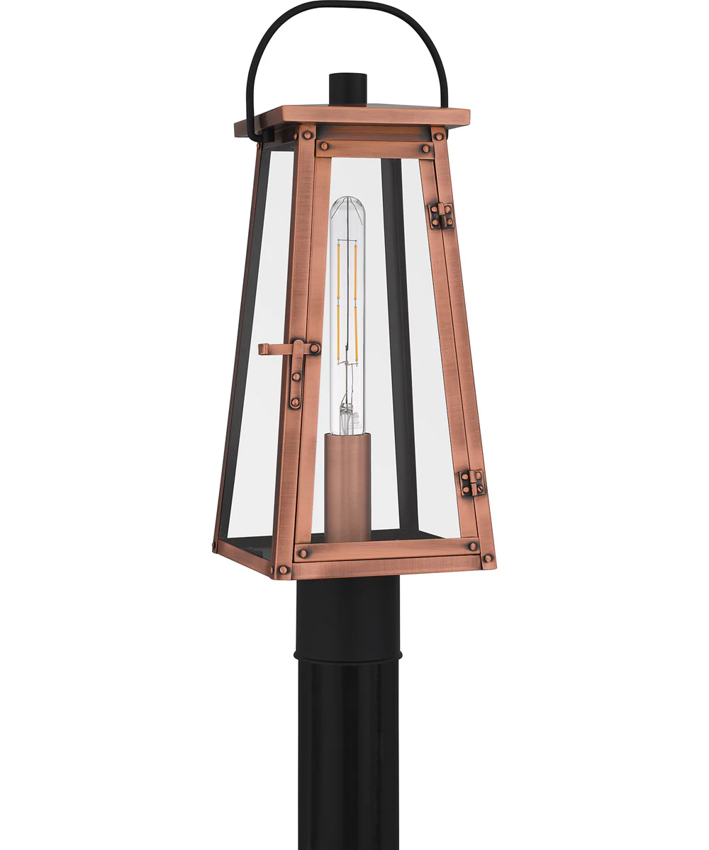 Carolina Large 1-light Outdoor Post Light Aged Copper - Image 2