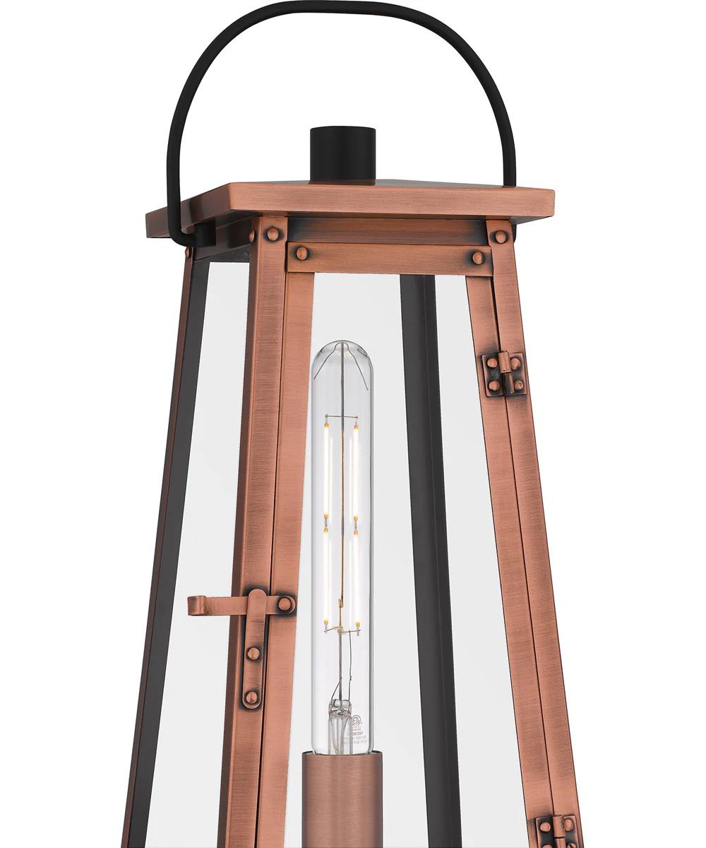Carolina Large 1-light Outdoor Post Light Aged Copper - Image 5