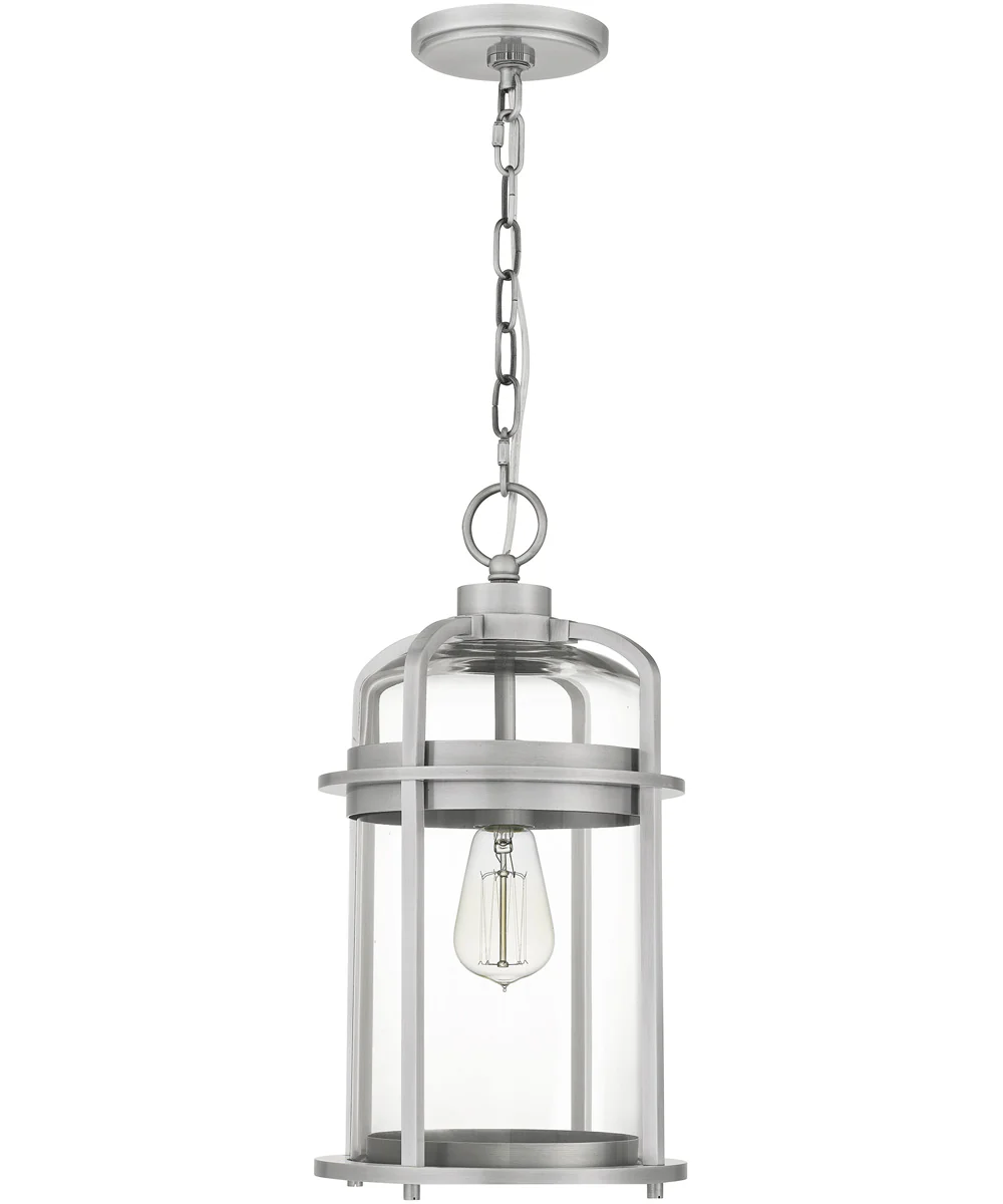 Carrington Large 1-light Outdoor Pendant Light Industrial Aluminum - Image 3