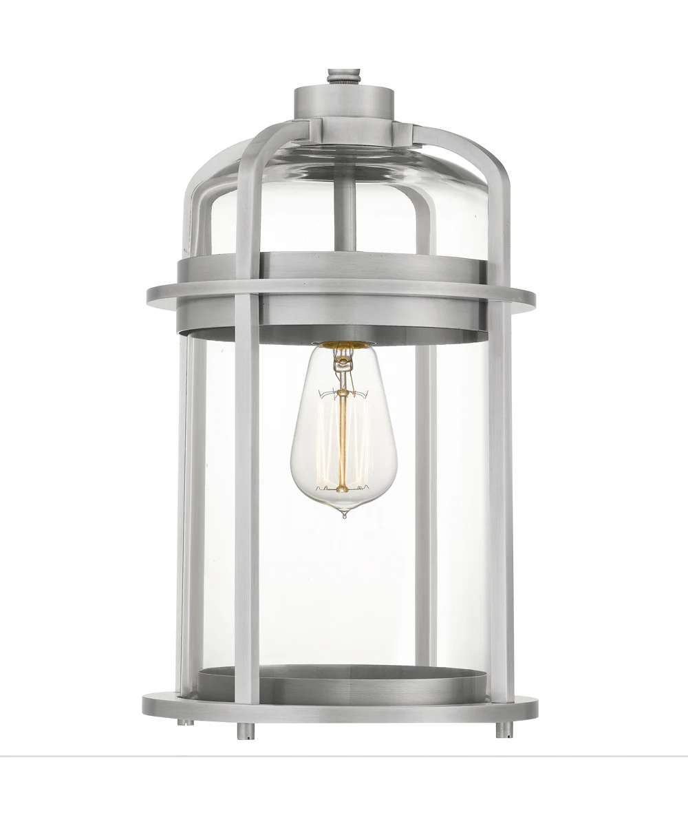 Carrington Large 1-light Outdoor Pendant Light Industrial Aluminum - Image 6