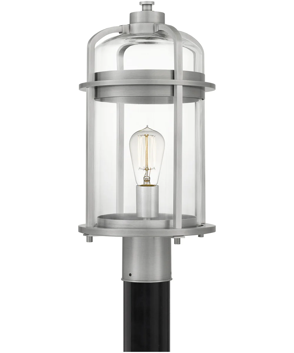 Carrington Large 1-light Outdoor Post Light Industrial Aluminum