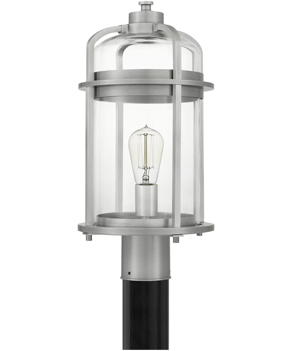 Carrington Large 1-light Outdoor Post Light Industrial Aluminum - Image 3