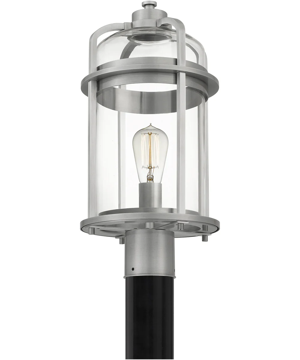 Carrington Large 1-light Outdoor Post Light Industrial Aluminum - Image 4