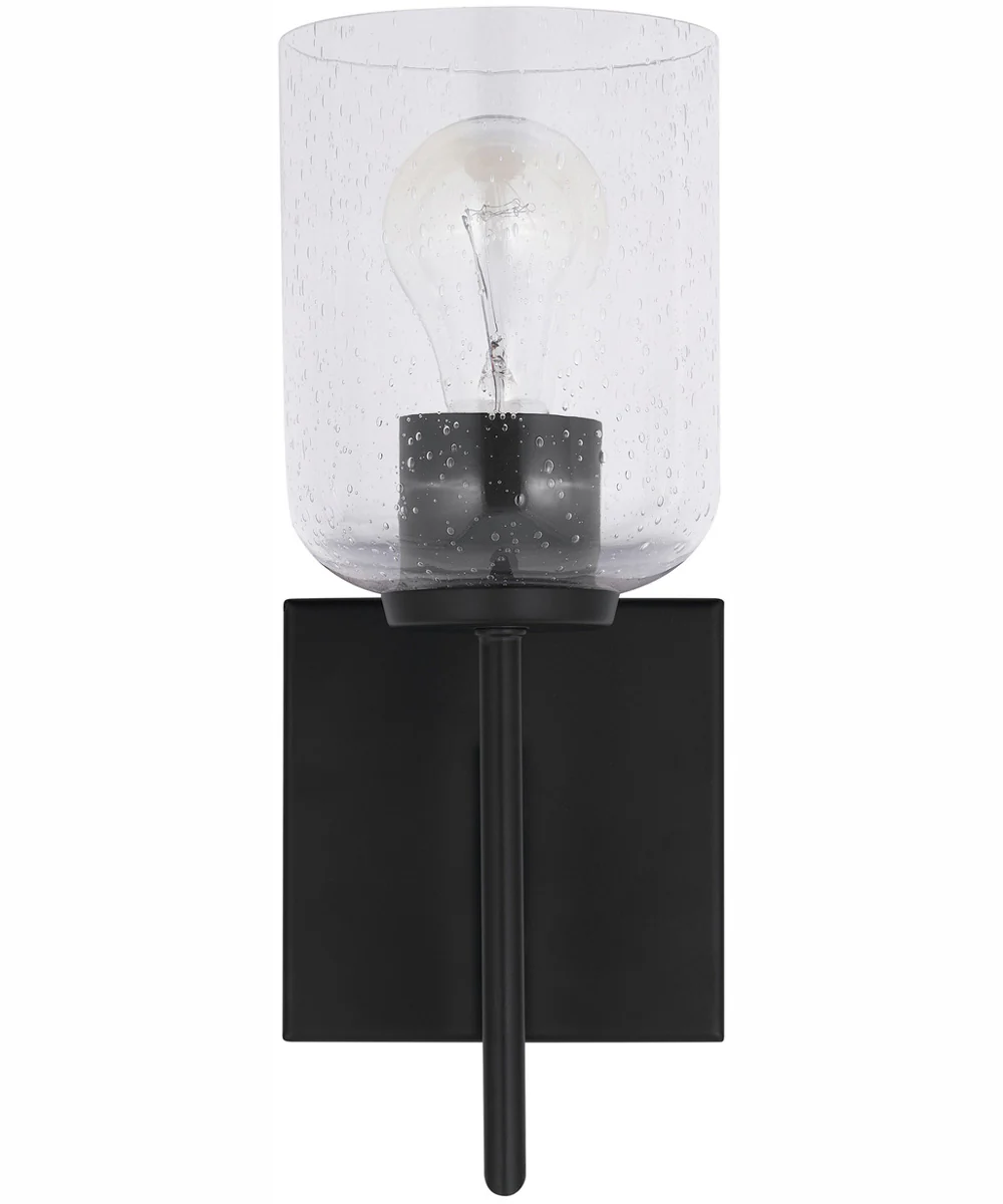 Carter 1-Light Sconce Matte Black