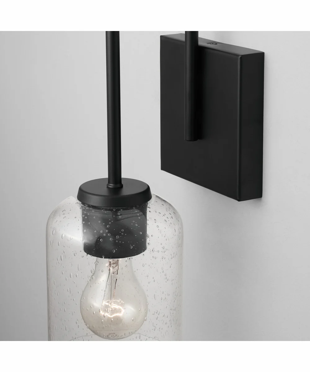 Carter 1-Light Sconce Matte Black - Image 2