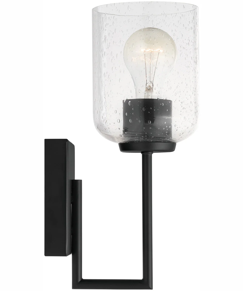 Carter 1-Light Sconce Matte Black - Image 4