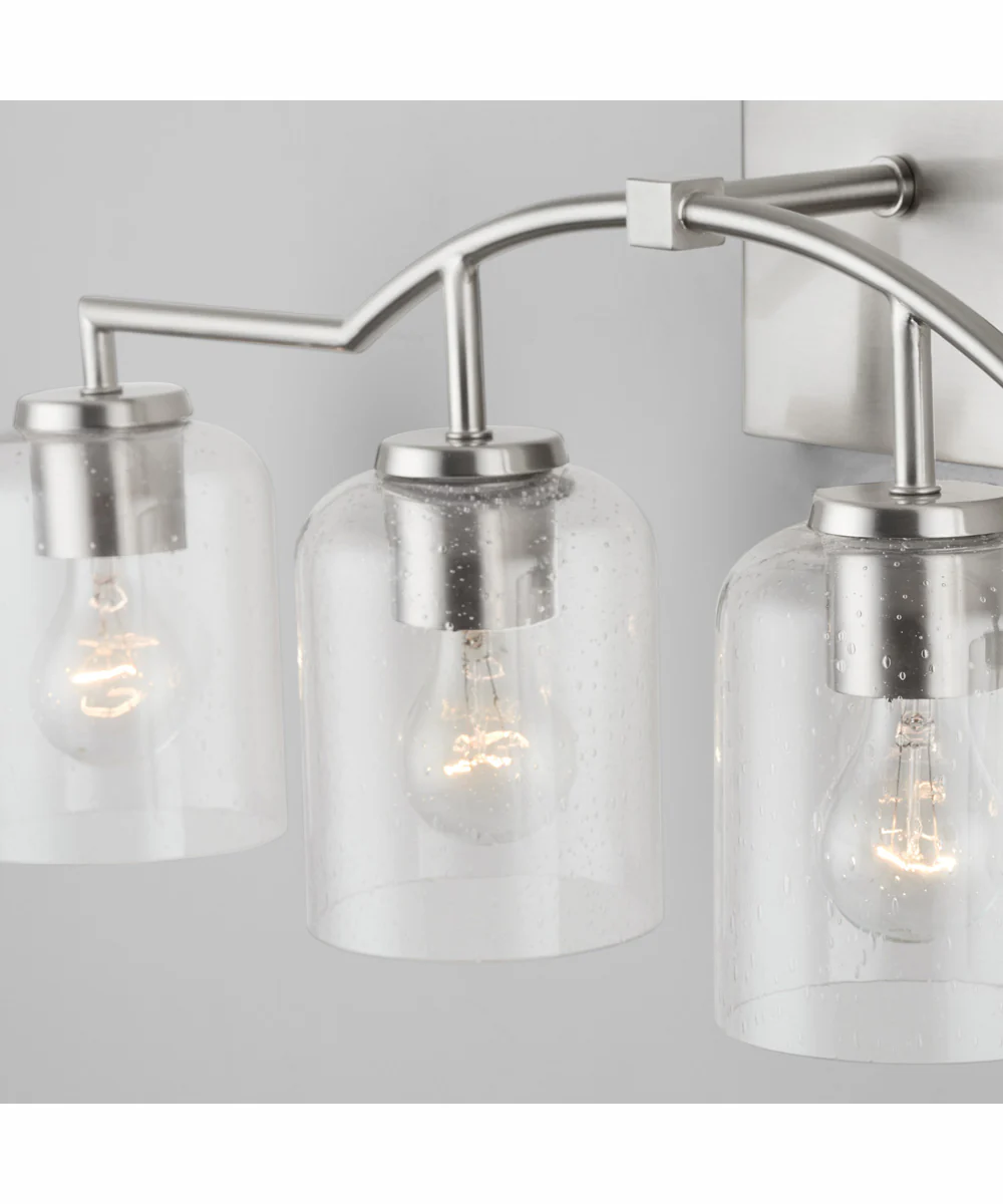 Carter 4-Light Vanity Brushed Nickel - Image 2