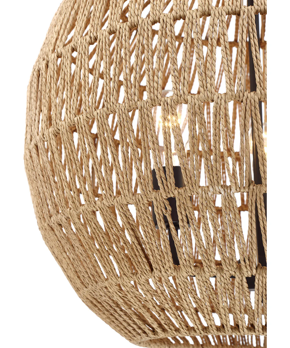 Casablanca 3-light Pendant Palladian Bronze - Image 6