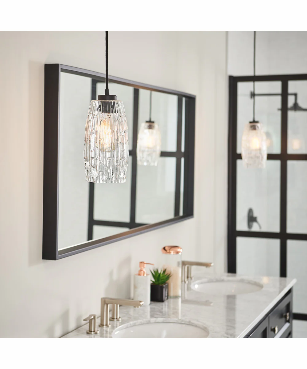 Casper 1-Light Pendant Black Iron - Image 4