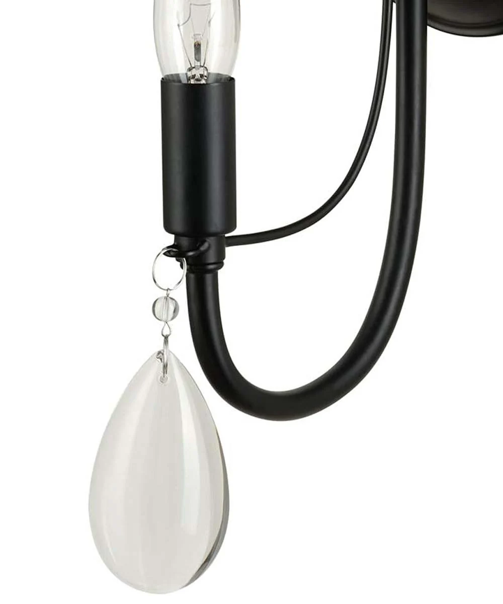Catalina 17"H 1-Light LED Scroll Décor Wall Sconce Light Fixture Dark Bronze Finish - Image 4