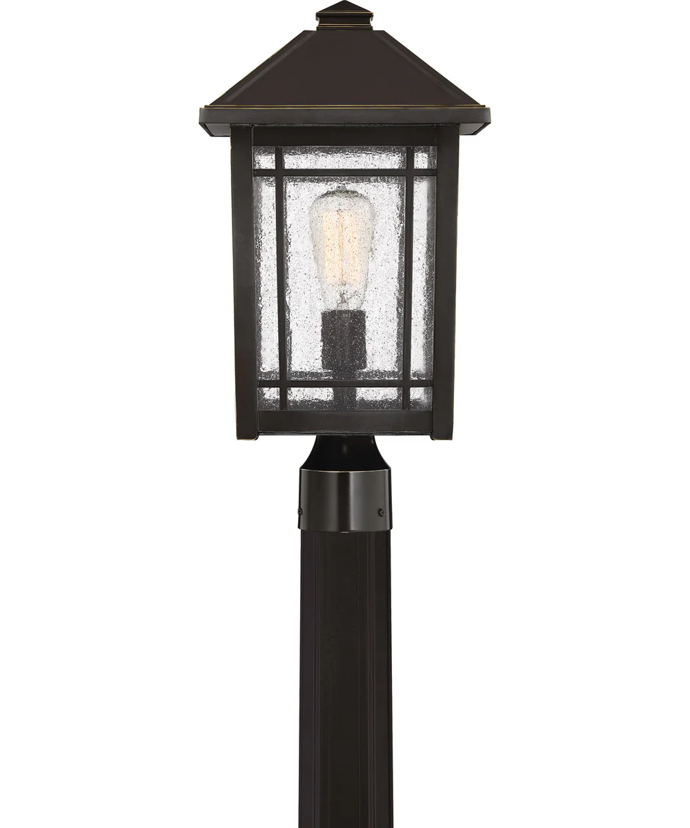 Cedar Point Large 1-light Outdoor Post Light Palladian Bronze - Image 5