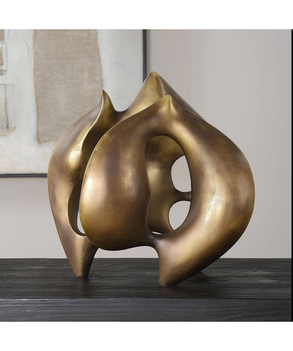 Celestial Flow Bronze Sculpture - Image 2