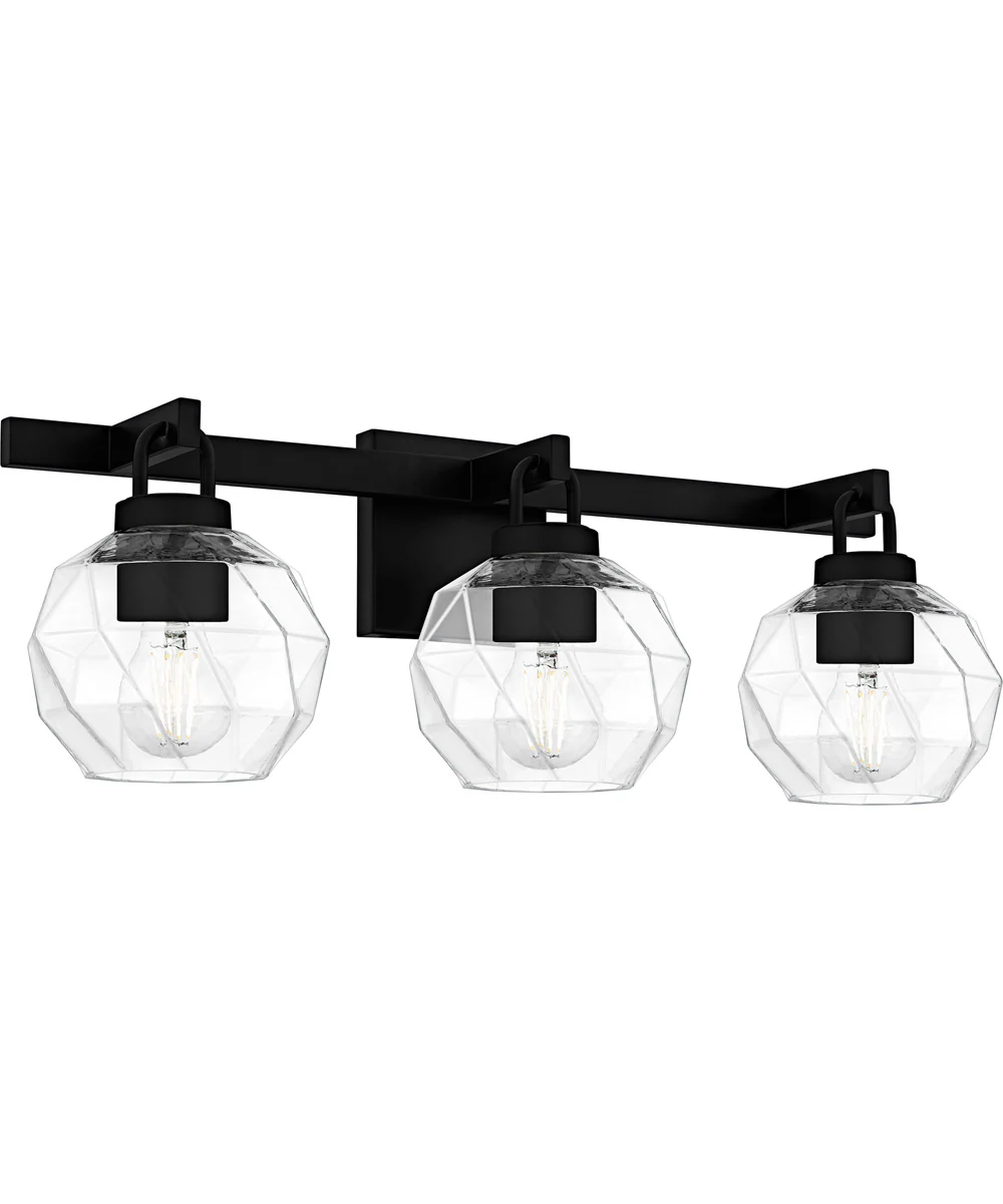 Celina Large 3-light Bath Light Matte Black - Image 3