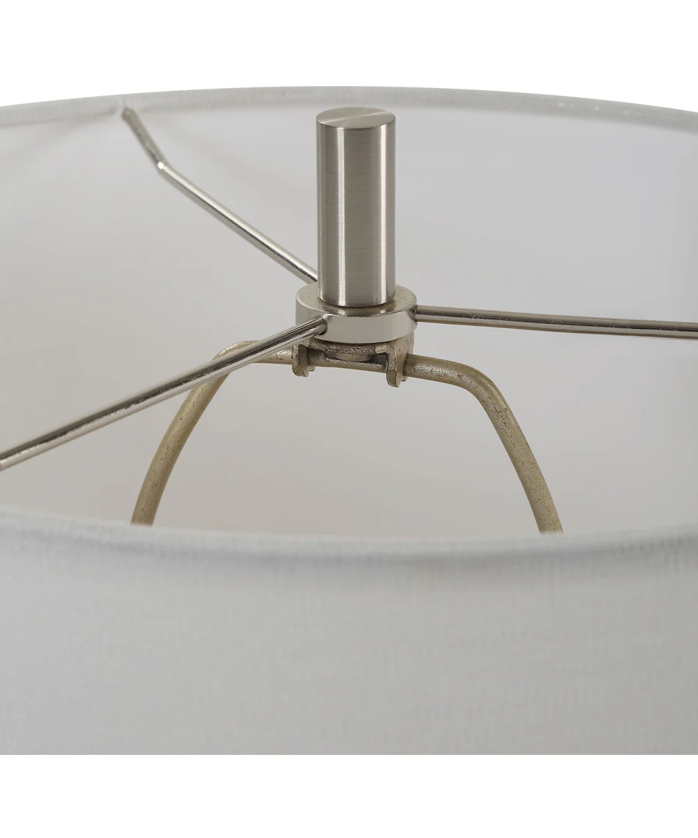 Ceramic Accent Lamp in Matte Black and White - Image 6