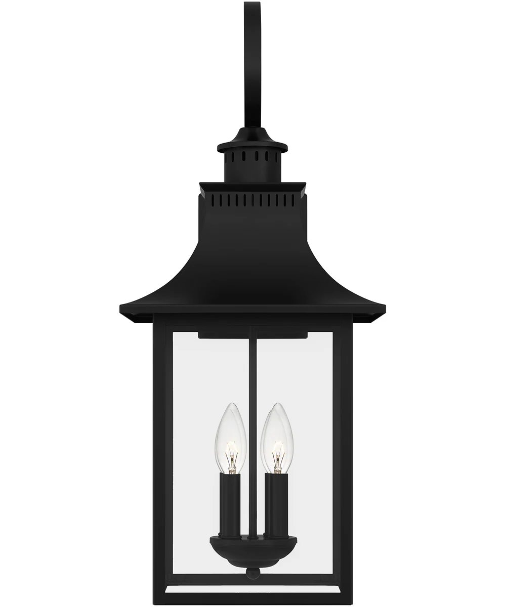 Chancellor Extra Large 4-light Outdoor Wall Light Mystic Black - Image 4