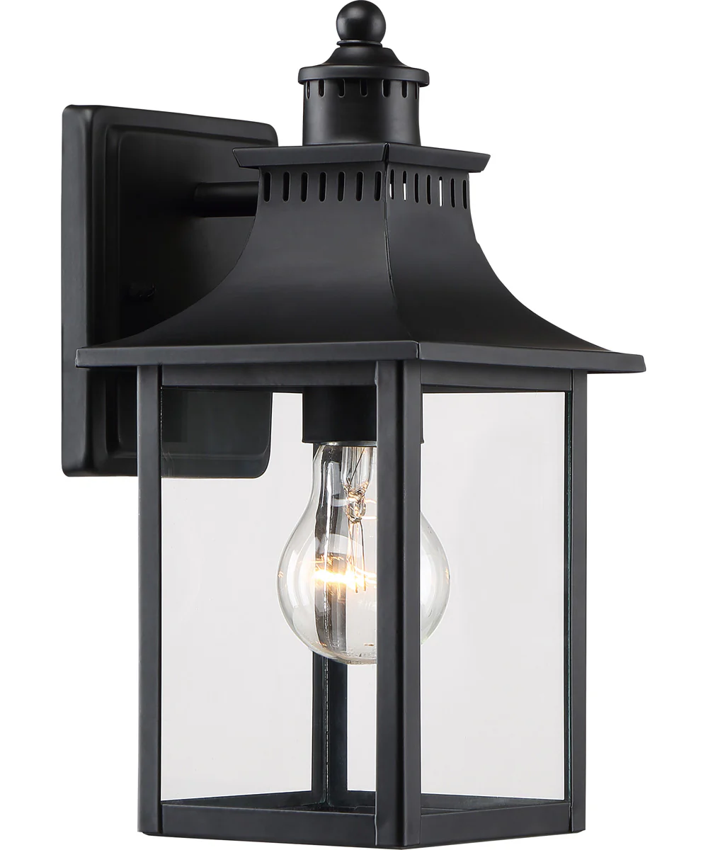 Chancellor Small 1-light Outdoor Wall Light Mystic Black - Image 2