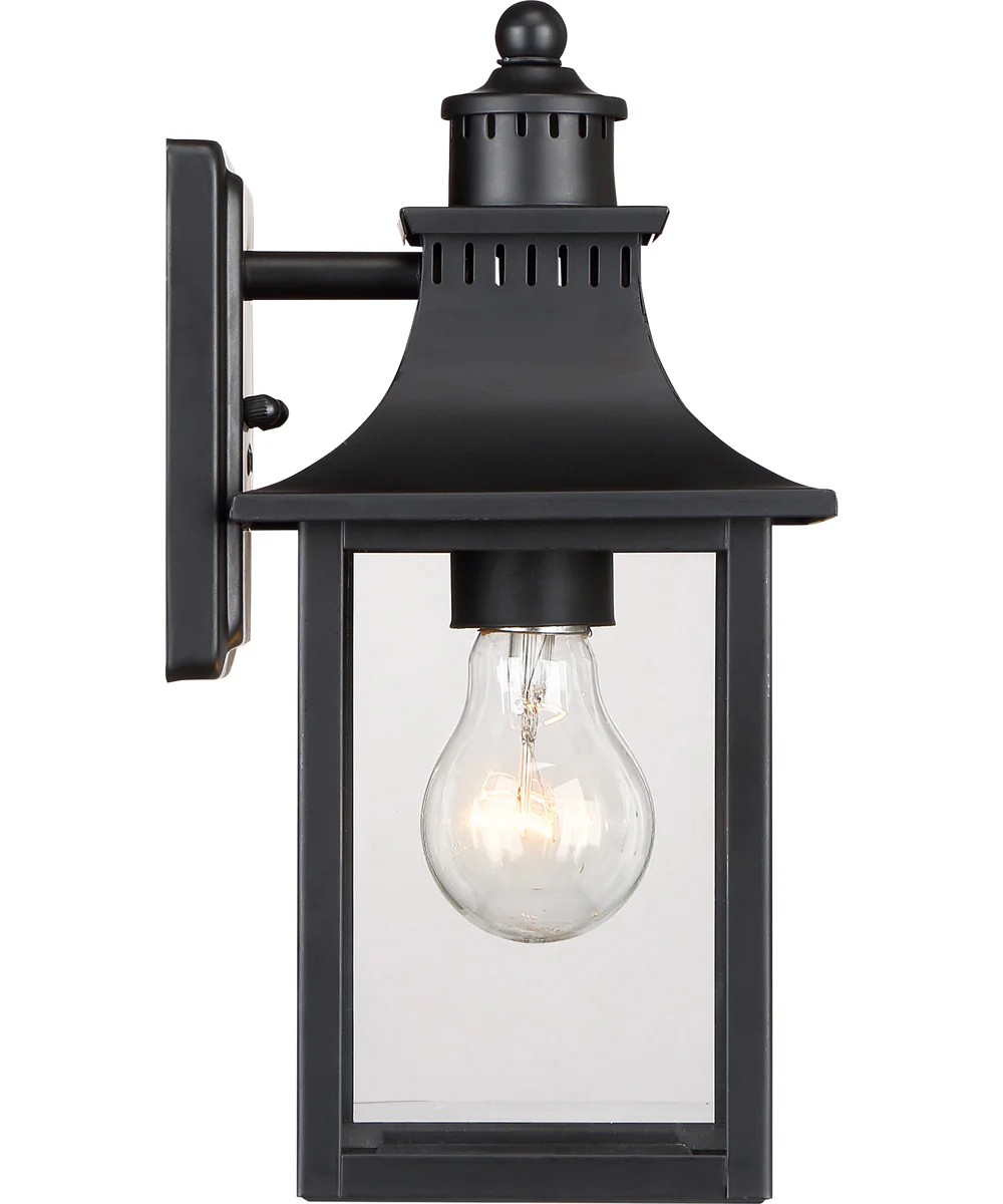 Chancellor Small 1-light Outdoor Wall Light Mystic Black - Image 5