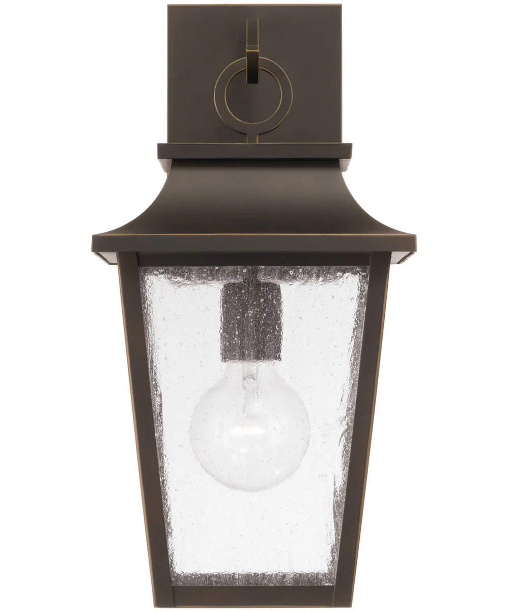 Chandler 1-Light Outdoor Wall-Lantern Oiled Bronze - Image 3