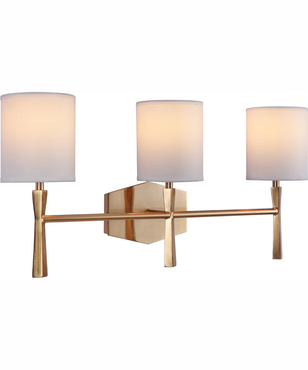 Chatham 3-Light Vanity Satin Brass - Image 2