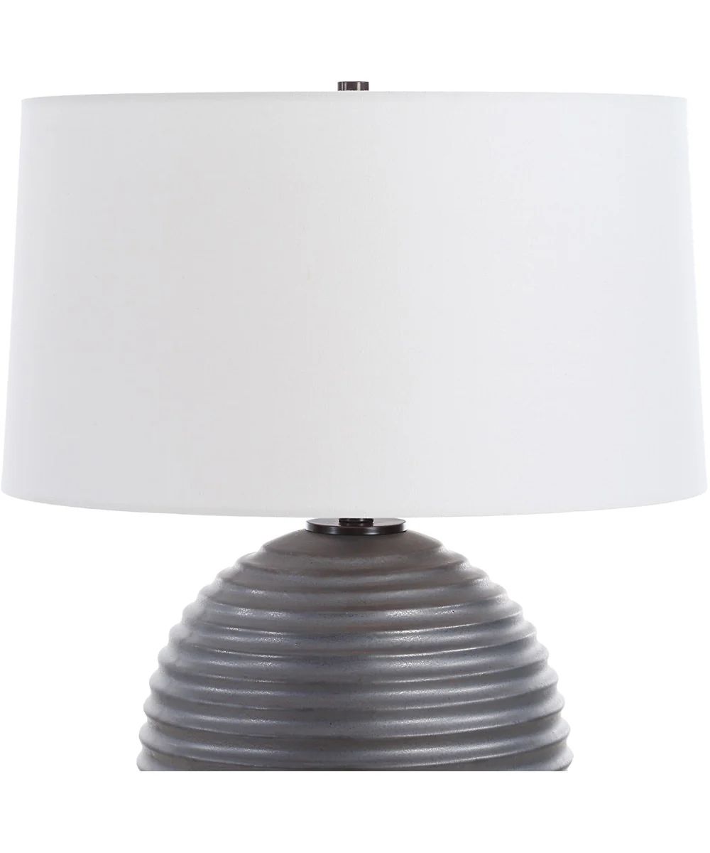 Chelsom Ribbed Table Lamp - Image 5